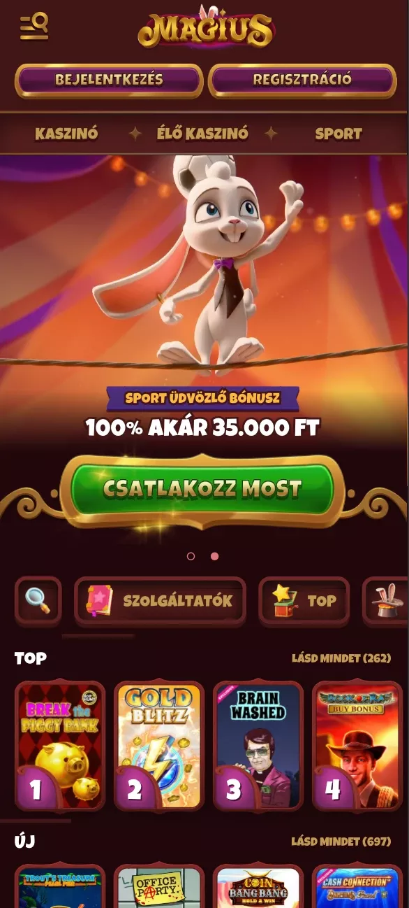 Magius στοιχήματα